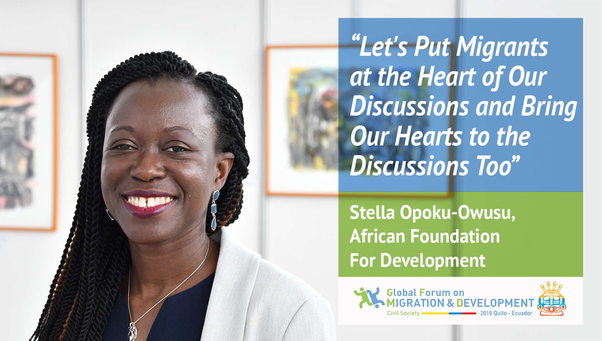 Let’s Put Migrants at the Heart of Our Discussions and Bring Our Hearts to the Discussions Too