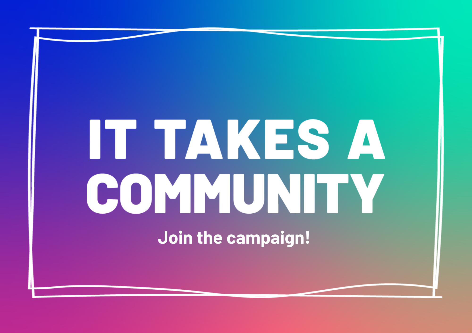 Speak up for migrants and communities: Join the It Takes a Community Campaign now!