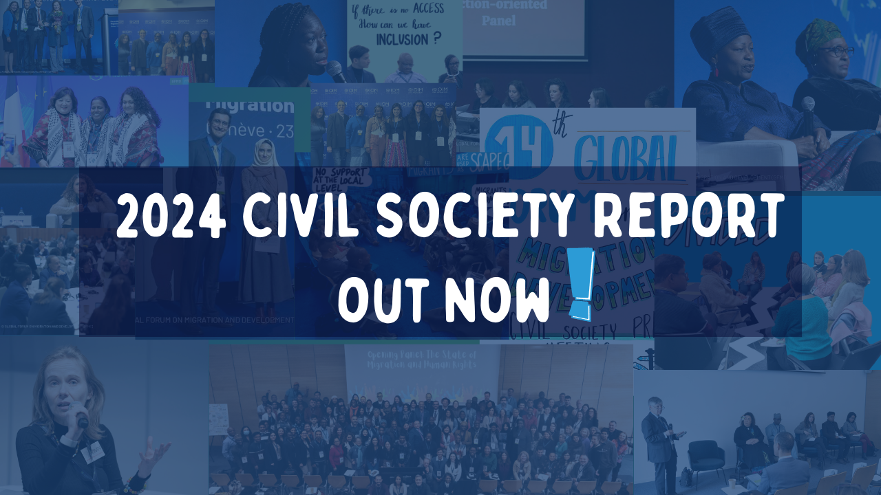 Civil Society 2024 GFMD Report OUT NOW!