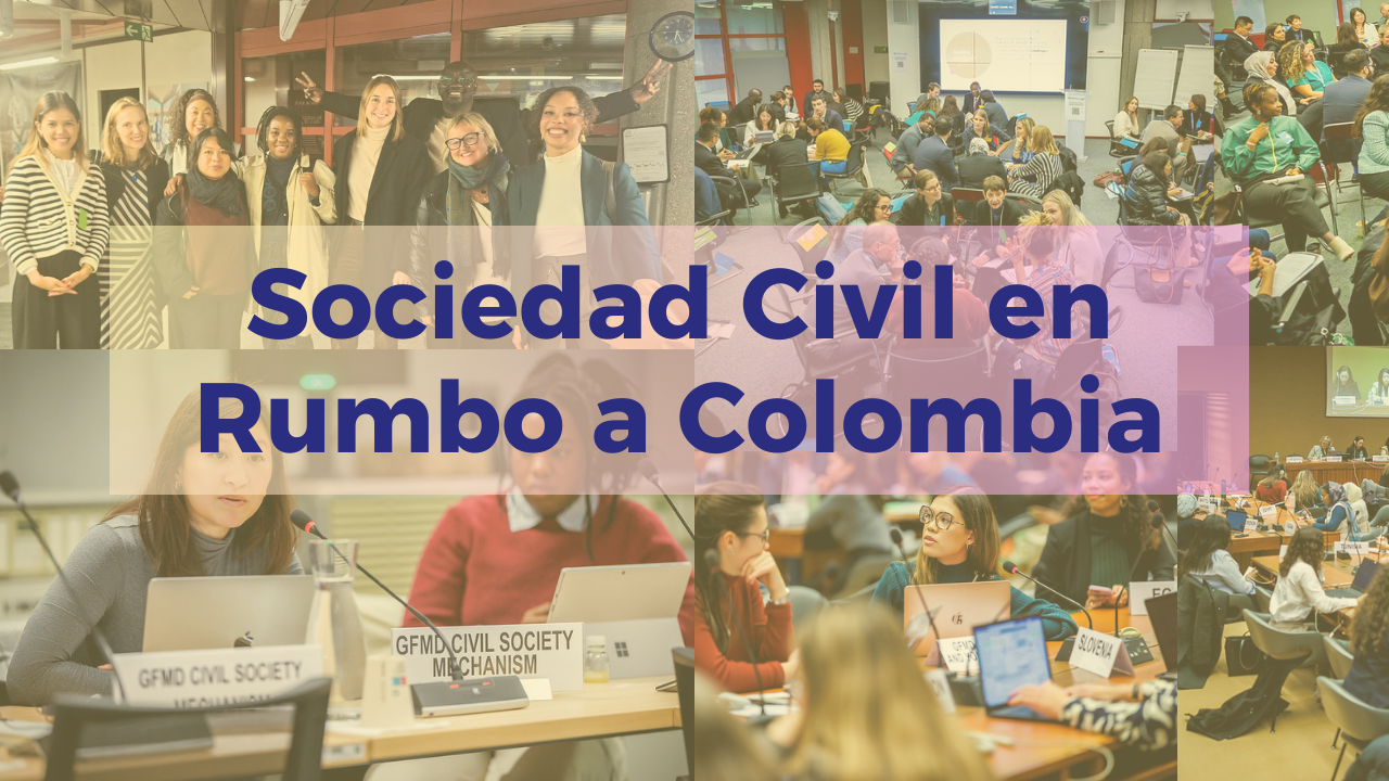Sociedad Civil en Rumbo a Colombia: from capacity development and thematic dialogues to the GFMD 1st Preparatory Meeting