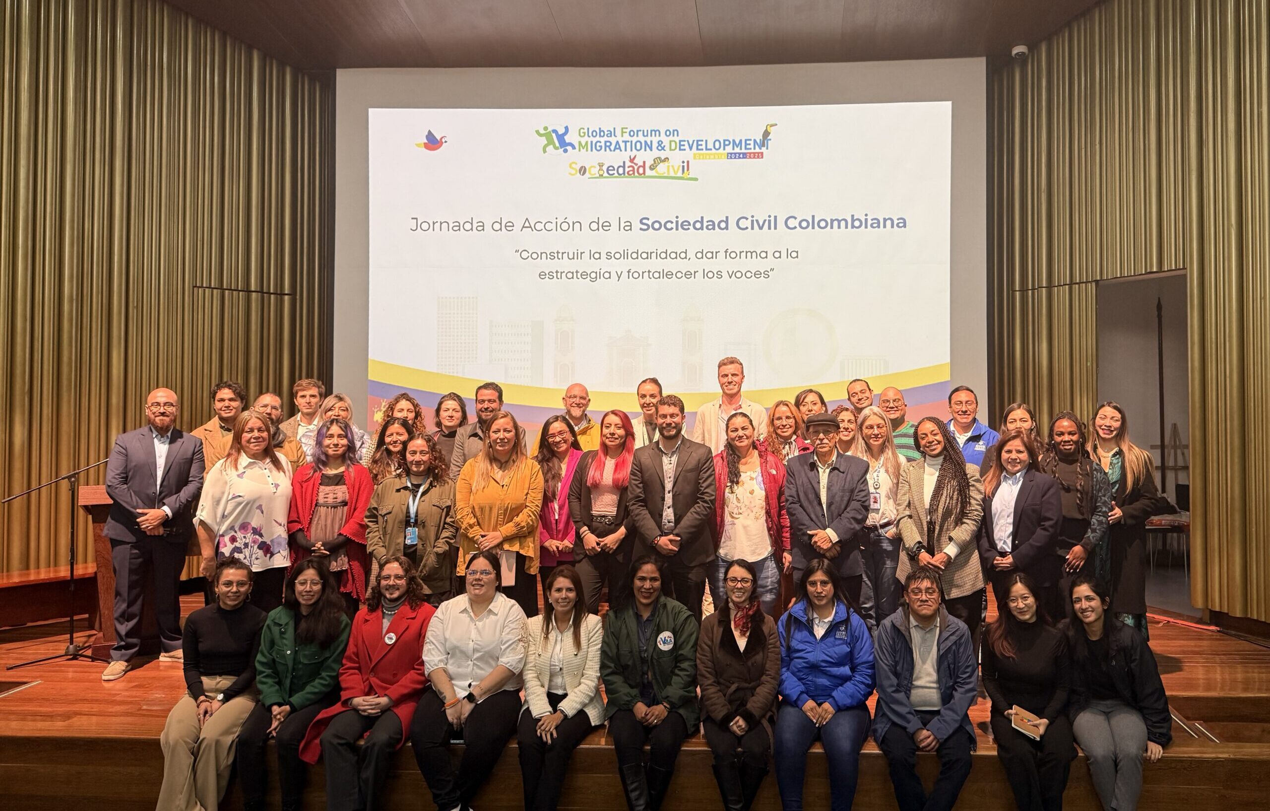 Jornada de Acción de la Sociedad Civil Colombiana; lo que construimos juntas, juntos y juntes en Bogotá